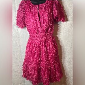EUC $178 Anthropologie 3-D Lace Somerset Dress size S $88